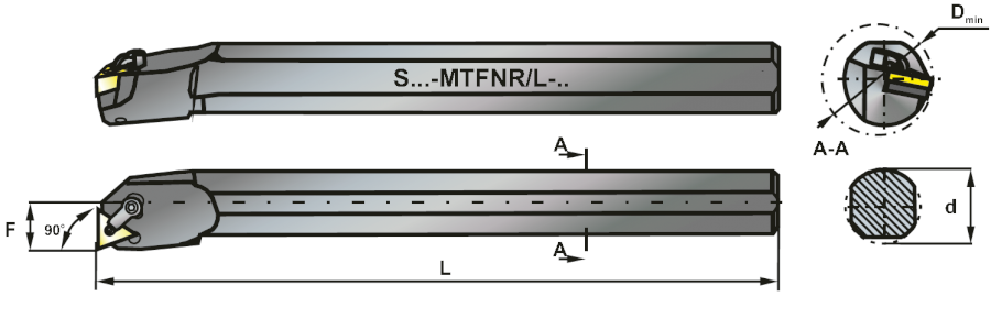 S32U MTFNR 16 soustružnický držák